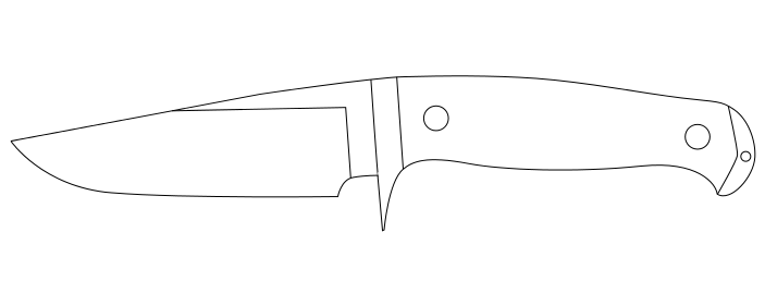 knife template